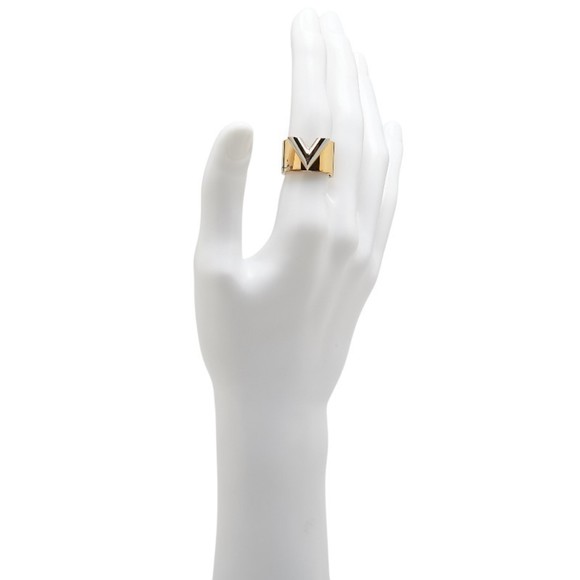 LOUIS VUITTON Gold Ring - Picture 7 of 7